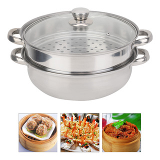 Vaporera Cocina De Acero Inoxidable Doble Capa Con 2 Asa Vaporera Cocina De Acero Inoxidable Doble Capa Con 2 Asa