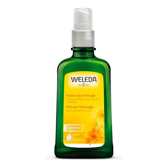 Aceite Para Masaje Con Calendula Piel Sensible 100ml