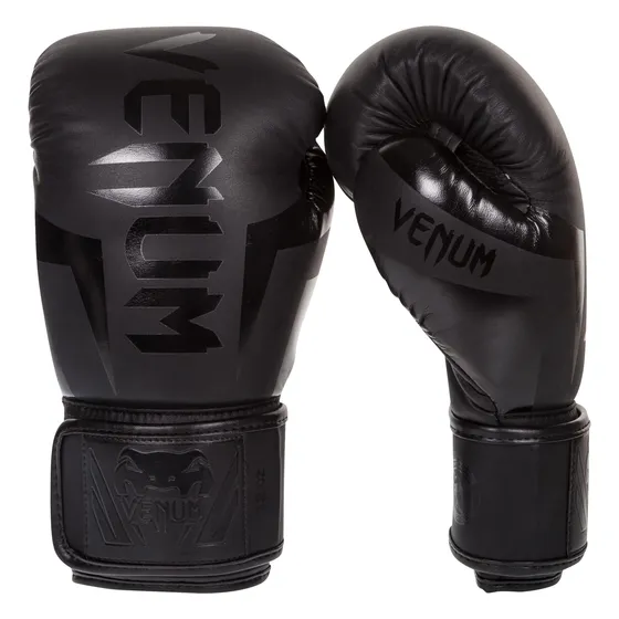 Guantes De Boxeo Venum Elite Blanco/negro