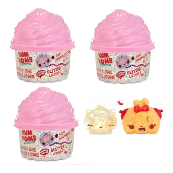Num Noms Brillos Cuerpo O Labial Glittler Lipgloss 3 Pack