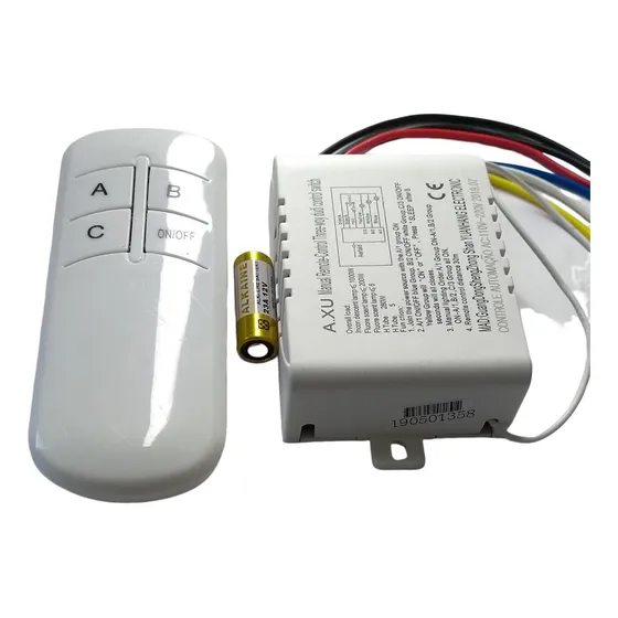 Interruptor 3 Vias Controle Remoto Sem Fio Bivolt Lâmpadas