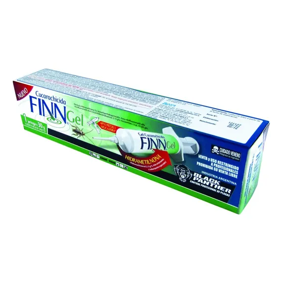 Gel Cucarachicida Finn Gel Profesional Jeringa De 30grs.