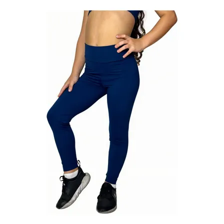 Calça Treino Kids Infantil Menina Jazz Dança Escola E Treino