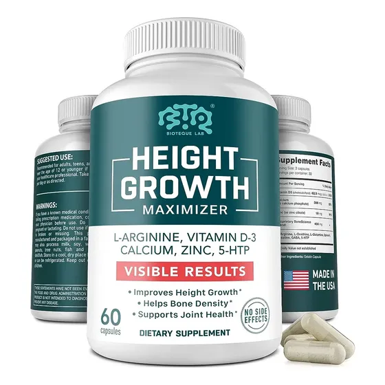 Hgh, Precursor De La Hormona Del Crecimiento, 60 Capsulas