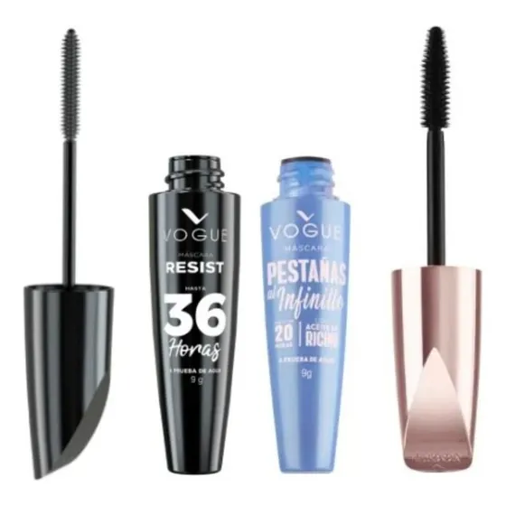 Pack Vogue: Máscara De Pestañas Infinitto + Máscara Resist