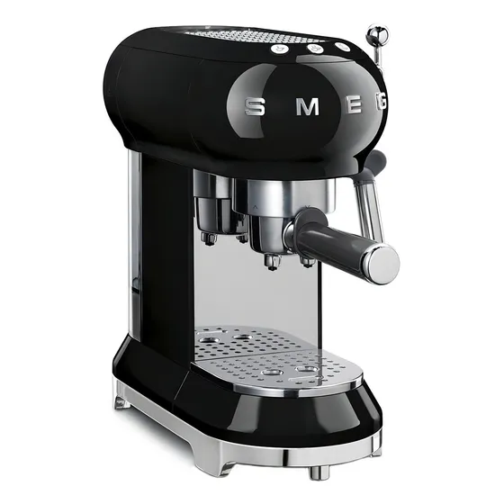 Cafeteira Smeg 50's Retro Style ECF01 automática black expresso 127V