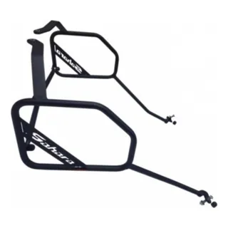 Afastador De Alforge Chapam Sahara 300 2024 Cor Preto Fosco Afastador De Alforge Chapam Sahara 300 2024 Cor Preto Fosco