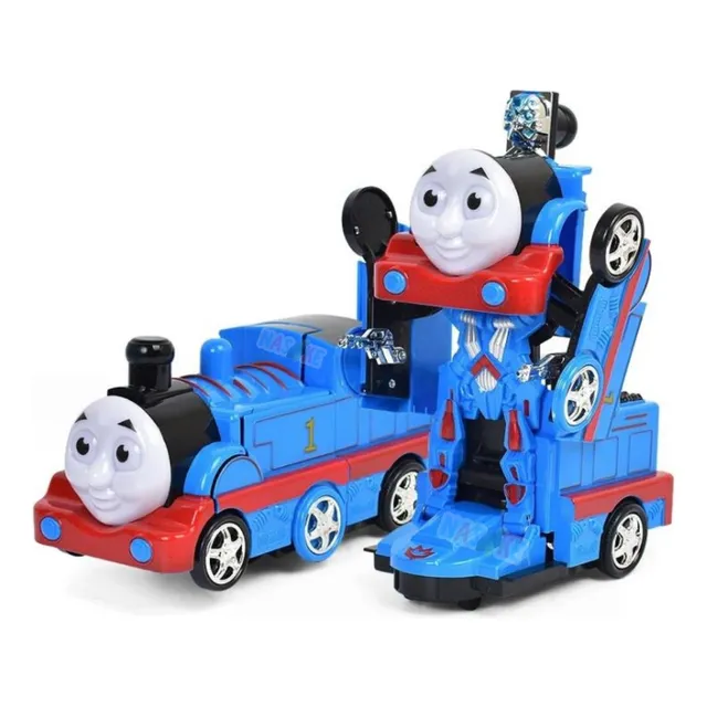 Tren Thomas Locomotora Transformers Luces Sonido Música Auto