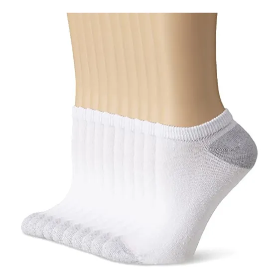 Medias Blancas - Hanes - No Show- 10pares Dama 10pack Women 