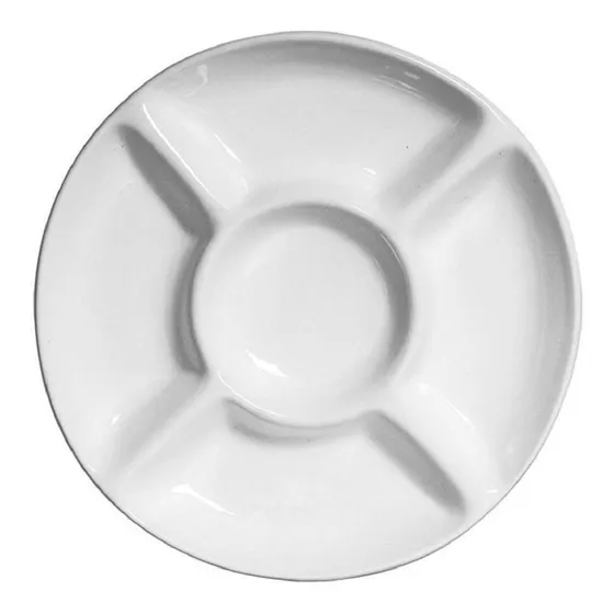 Petisqueira Para Frios 5 Divisórias 28cm Paramount Le Chef