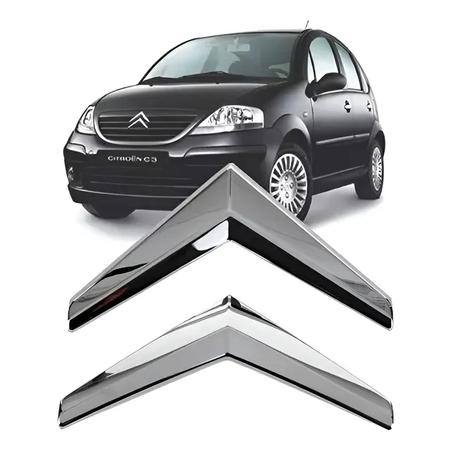 Emblema Grade Citröen C3 2009 10 11 2012 Cromado