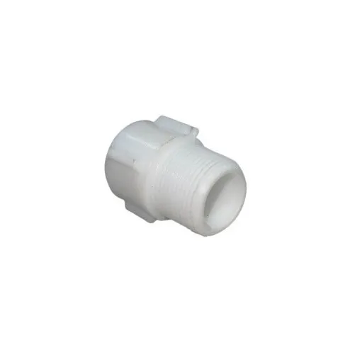 Bushing Reductor 3/4  A 1/2  C/rosca Blanco Pvc Pack 4pcs