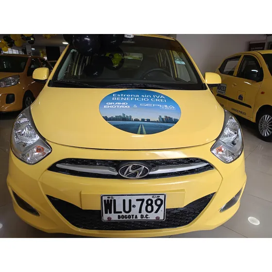 Taxi Hyundai I10 Modelo 2015 Recién Reparado