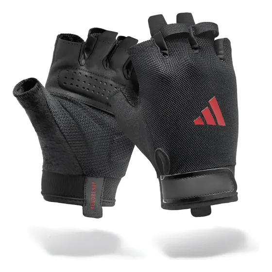 Guantes De Entreno, Pesas O Gym adidas Essential Colores Color Rojo Diseño De La Tela Liso Talle S | Cuotas sin interés
