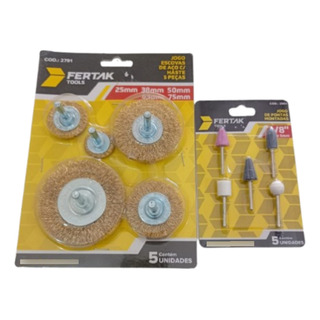Jogo Escova De Aço C Haste Jogo De Pontas Montadas Kit Jogo Escova De Aço C Haste Jogo De Pontas Montadas Kit