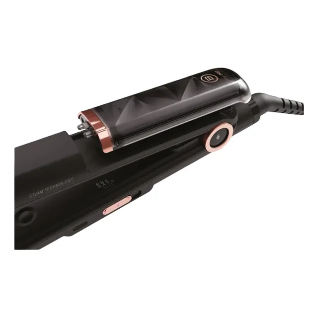 Planchita De Pelo Bellissima Negra/cobre 220v
