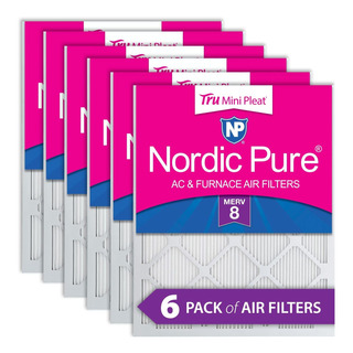 Nordic Pure Merv 10 Filtro Para Aire Acondicionado Y Horno, Nordic Pure Merv 10 Filtro Para Aire Acondicionado Y Horno,