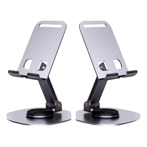 Soporte Apoya Celular Tablet Giro 360 ° Metalico Calidad