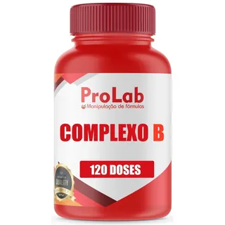 Complexo B 120 Doses Com Metilcobalamina - Prolab Complexo B 120 Doses Com Metilcobalamina - Prolab