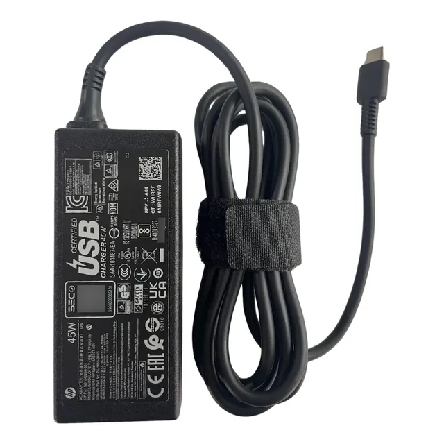 Suministro de cargador Usb C de 45 W HP