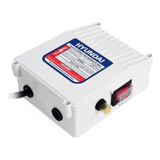Caja De Control Bomba Agua Sumergible Hyundai 1/2 Hp 110v