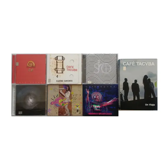 Lote Café Tacvba ( 9 Cd + 2 Dvd, Leer ) Re, Sino, Jei, Viaje Estándar