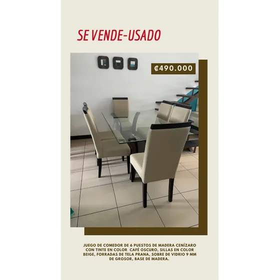 Comedor De Madera