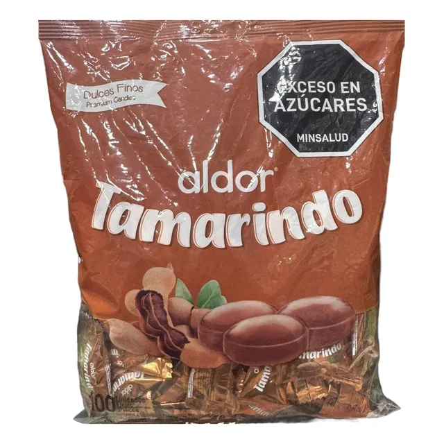 Dulces Aldor Tamarindo 100 Und