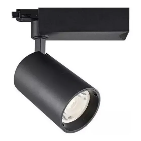 Lámpara Led De Riel 30w Calida Y Blanca