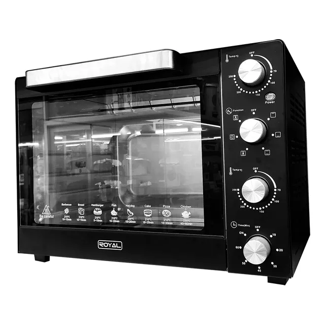 Horno Royal Tostador  Rostizador 66 Litros 1500w Rh66