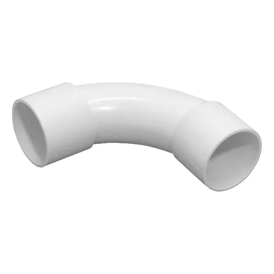 Linkchip 40mm Codo Para Tubo Pvc Blanco Curva