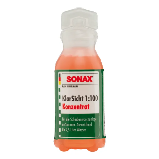 Limpiaparabrisas Liquido Visión Clara 25ml Sonax