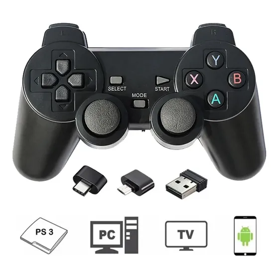 Control Gamepad Para Tv Roku - Tv Android Inalámbrico 2.4g