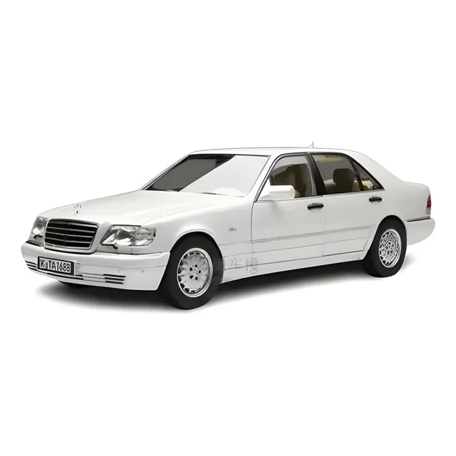 Carro Mercedes-benz W140 Coleccion Juguete Escala 1:24