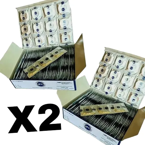 2 Cajas Preservativos Ipc Certificados Isp 288 Unidades
