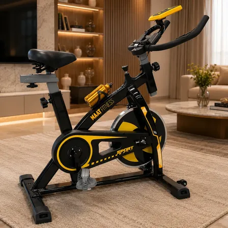 Bicicleta Spinning Inércia 13kg Sensor Pulso Display