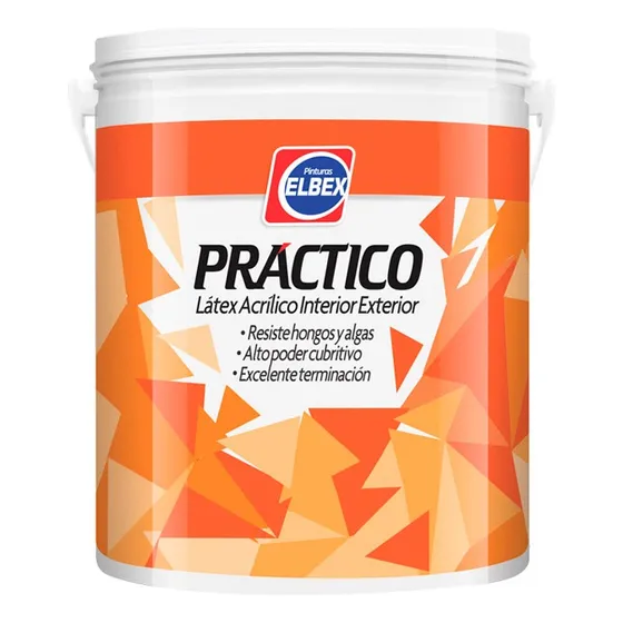 Latex Interior - Exterior Practico Elbex 18lts.