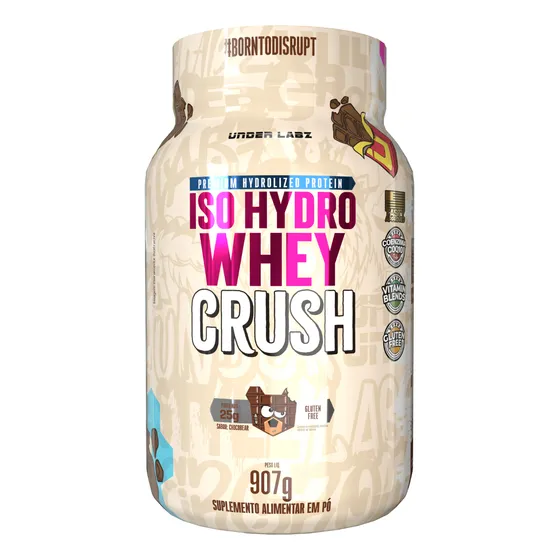 Iso Hydro Whey Crush Whey Isolado Under Labz 907g