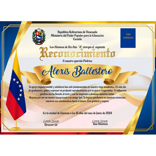 Certificados Diplomas Impresos Papel Fotográfico 6und