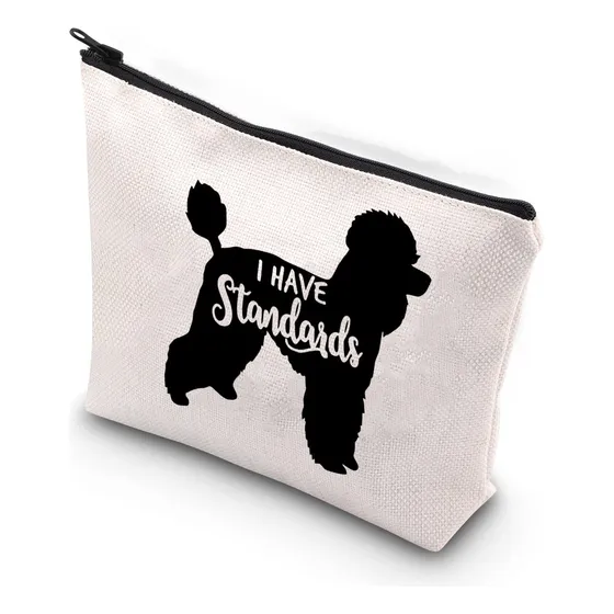 Xyanfa I Tiene Normas Poodle Bolsa De Maquillaje Mamá B615r