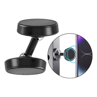 Soporte Celular Gimnasio Gym Doble Iman Magnetico Base Soporte Celular Gimnasio Gym Doble Iman Magnetico Base