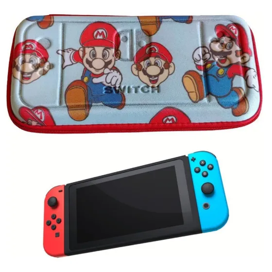 Estojo Hard Case Eva Nintendo Switch Estampa Protetor Rígido
