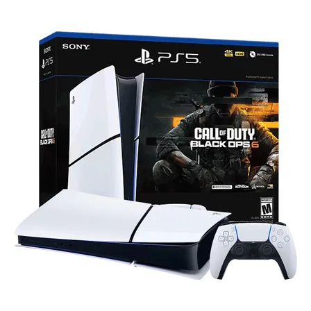 Consola Play 5 Slim Digital + Call Of Duty Black Ops 6