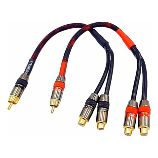 Kookfjllz Blindado Rca Splitte De 1 Pie, Rca Y Divisor 1 Mac Kookfjllz Blindado Rca Splitte De 1 Pie, Rca Y Divisor 1 Mac