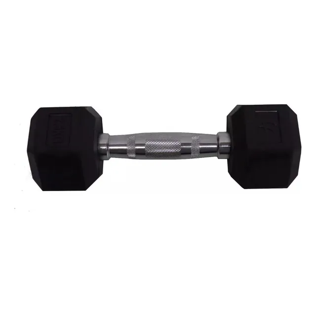 Mancuerna Pesa 2.5 Kg-5.5 Libras Encauchetada Hexagonal X1