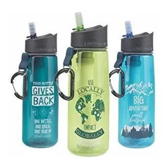 Aerobics Fitness Lifestraw Go Filtro Agua Pajita
