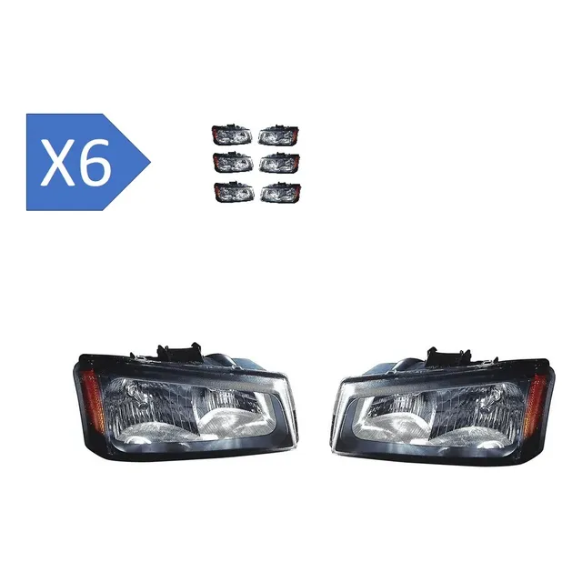 Zpack2 Faro Delantero Silverado Cheyenne 2004 2005 2006 2007
