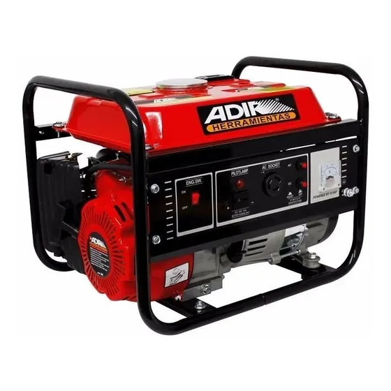 Generador A Gasolina Adir 490 2 Hp 1600 W