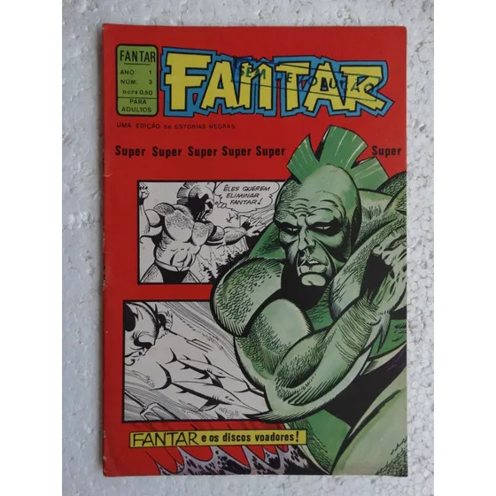 Fantar Nº 3 Editora Gep 1967 Edmundo Rodrigues