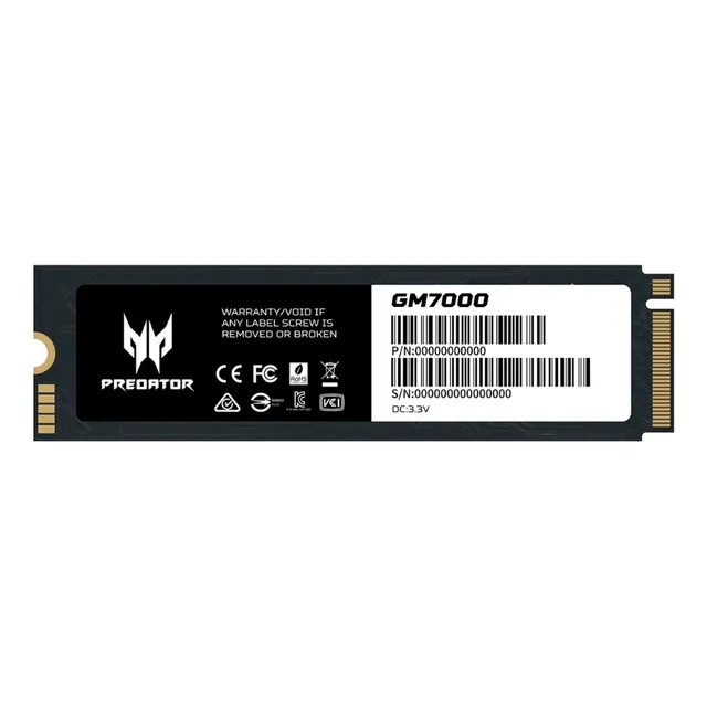 Disco Sólido 1tb Acer Predator Gm7000 Ssd M2 2280